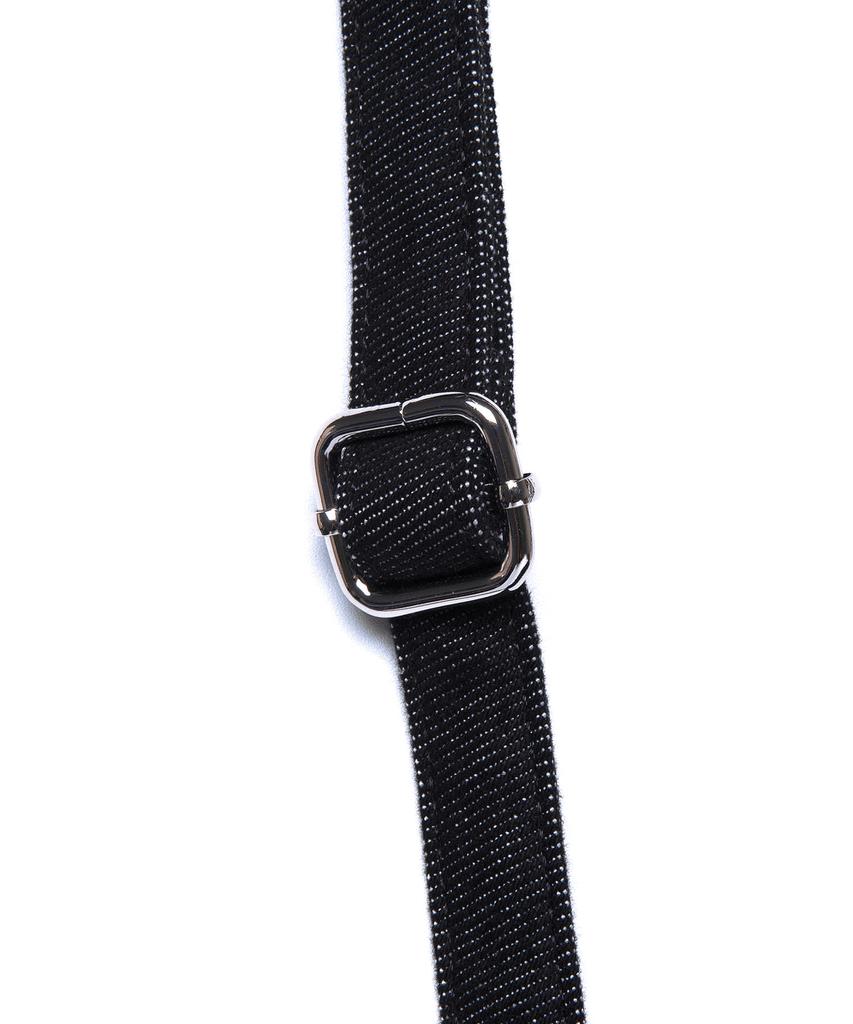 Lee Cotton Mini Square Two-Way Bag Black