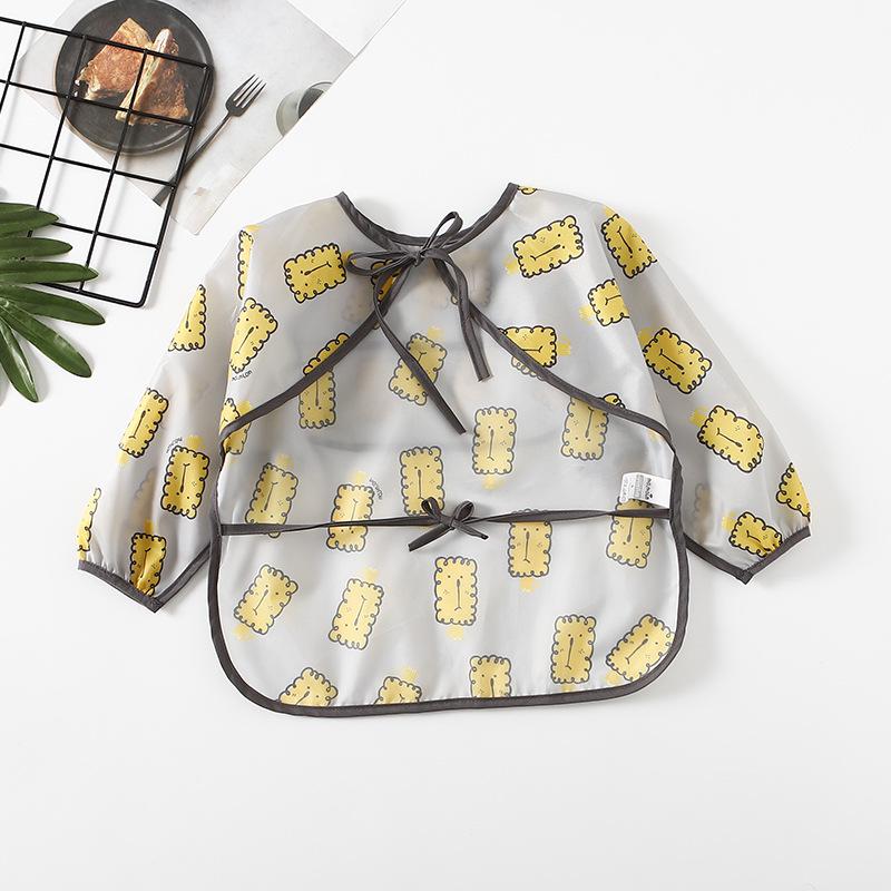 Umbrella Toddler Waterproof Long Sleeve Bib Smock