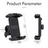 Universal Bike Phone Holder, Shockproof 360° Rotatable Motorcycle Mount with Quick Release for Fall Cycling & Dirt Riding