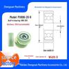 6mm Inner Bore PU-Coated Silent Guide Roller Pulley Bearing (696/606/626)