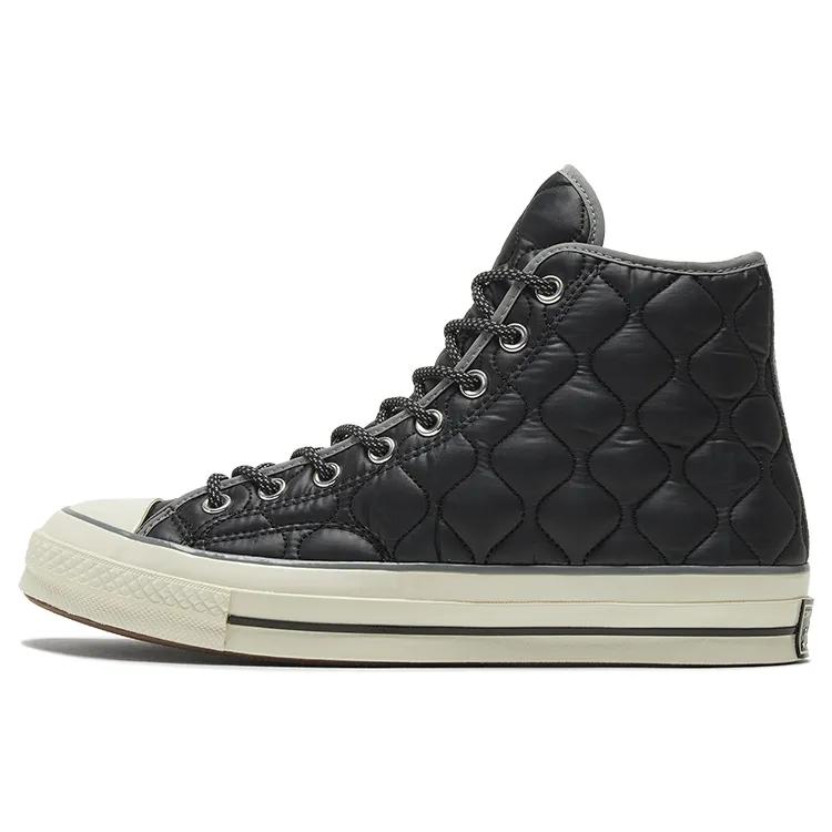 Converse Chuck 70 High 'Workwear Quilting - Black Limestone' (Unisex) Black / Limestone Grey / Egret Canvas Shoes 169376C