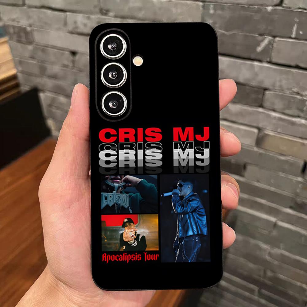 Rapper Cris MJ Phone Case For Samsung S26 S25 Edge S24 S23 S22 S21 S20 Ultra Plus Fe Galaxy Silicon Cover