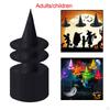 14-Piece Halloween Witch Hats Set for Festive Party Decorations
