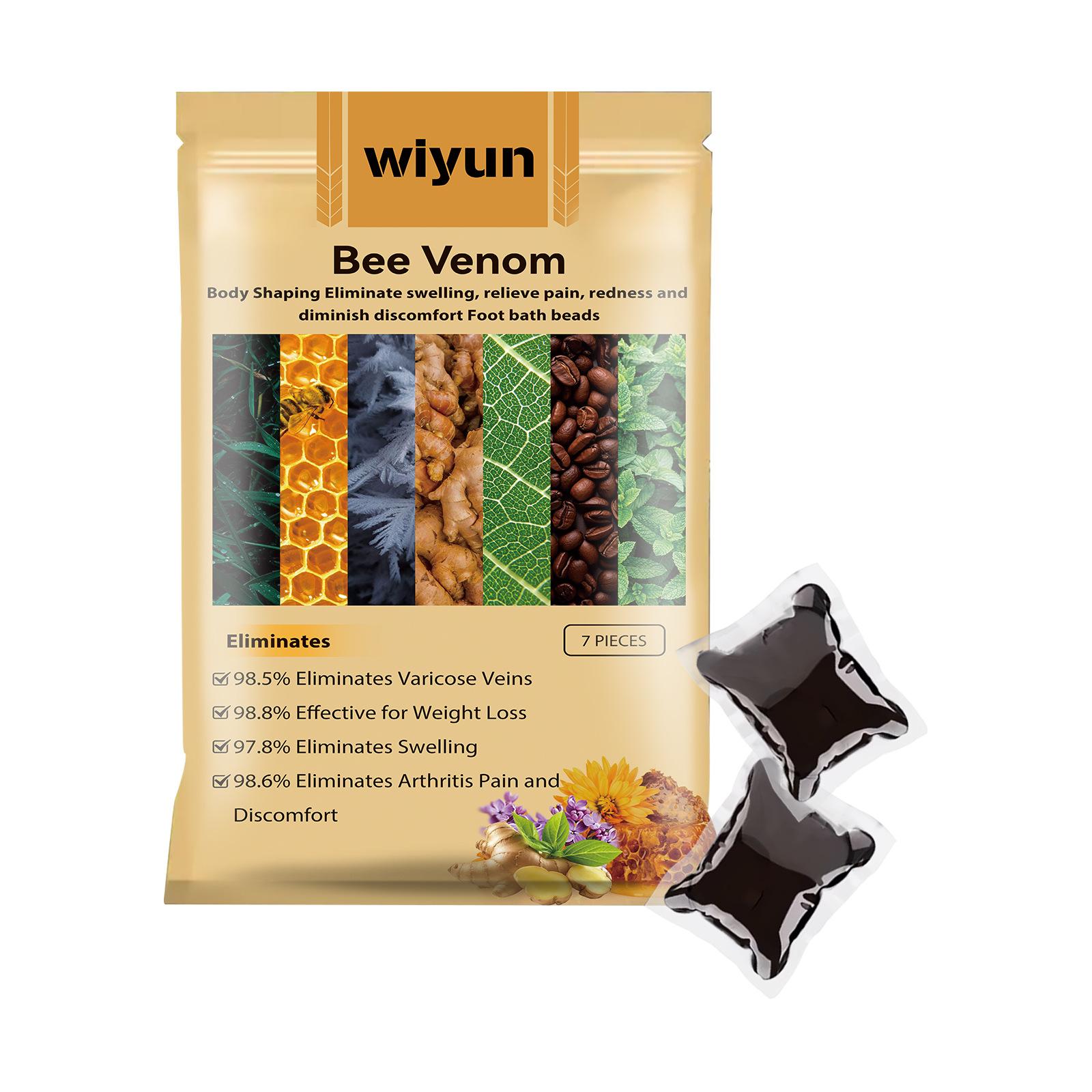 

Эссенция с пчелиным ядом Концентрированные жемчужины Успокаивающий уход за ногами Потливость ног Замачивание ног Концентрированные жемчужины 7pcs