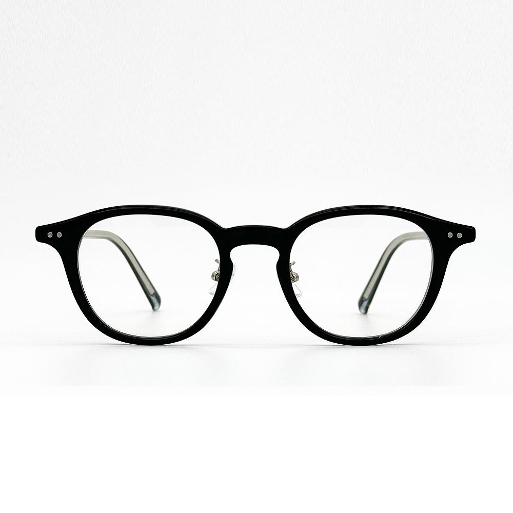 Lapeullolida Camelo Black Horn-Rimmed Glasses
