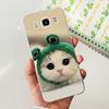 For Samsung Galaxy J5 2016 J7 2016 Phone Case Smiling Astronaut Painting Clear Housing On Samsung J7 2016 J 5 7 Galaxy Bumper
