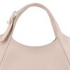 Longchamp Le Foulonné Logo Jacquard Metallbeschläge Leder Tragetasche Klein Damen Tragetaschen Creme 10328021407
