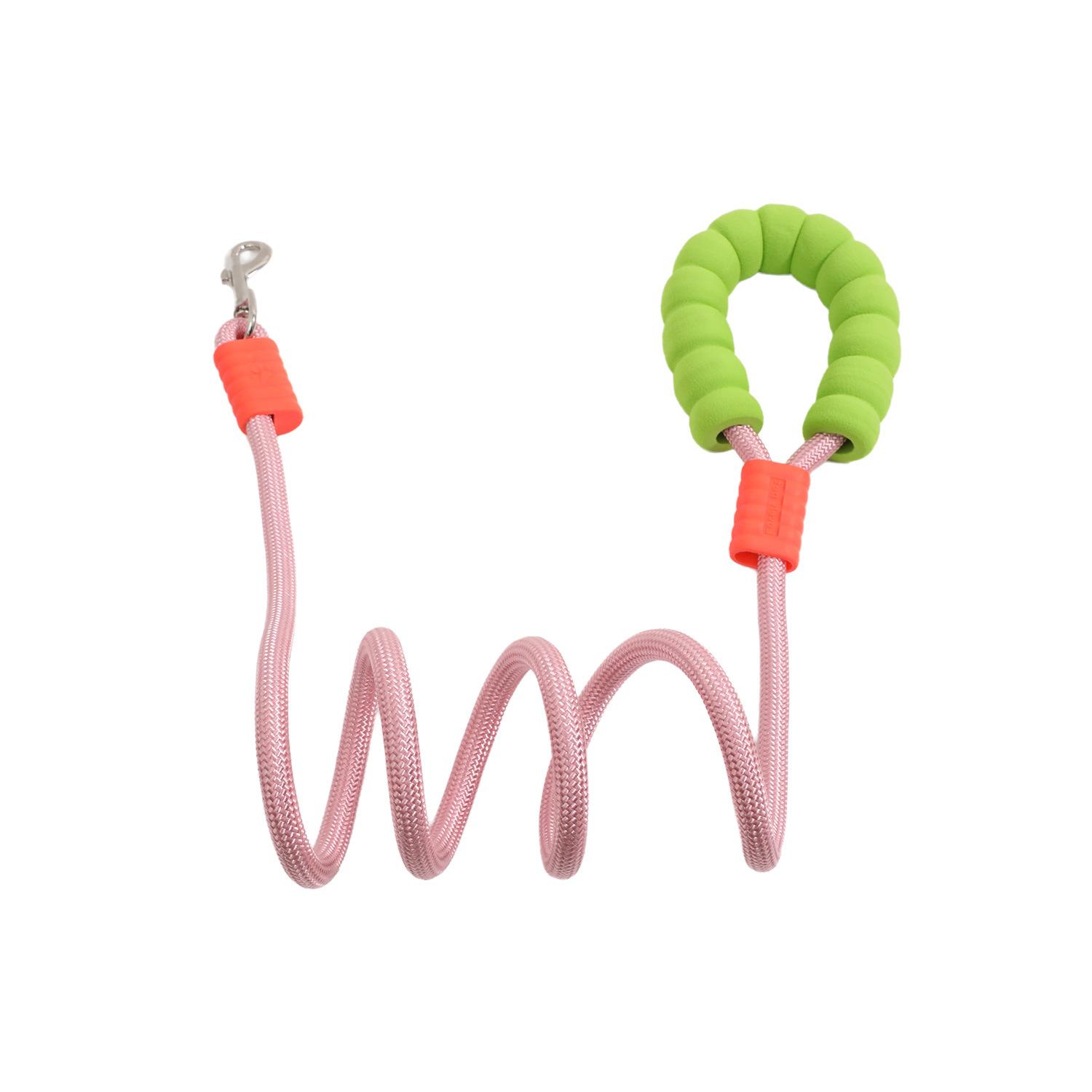 

Dopamine cloud bubble foam handle pet leash dog leash out pet walking leash 150*1.0cm розовый