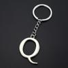 Pendant DIY Accessories Letter Key Chains Alphabet Keychain 26 Letter Keyring Car Key Rings