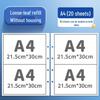 Child's Award & Art Certificate Album - A3/Boy & A4/Girl Transparent Loose-Leaf Storage