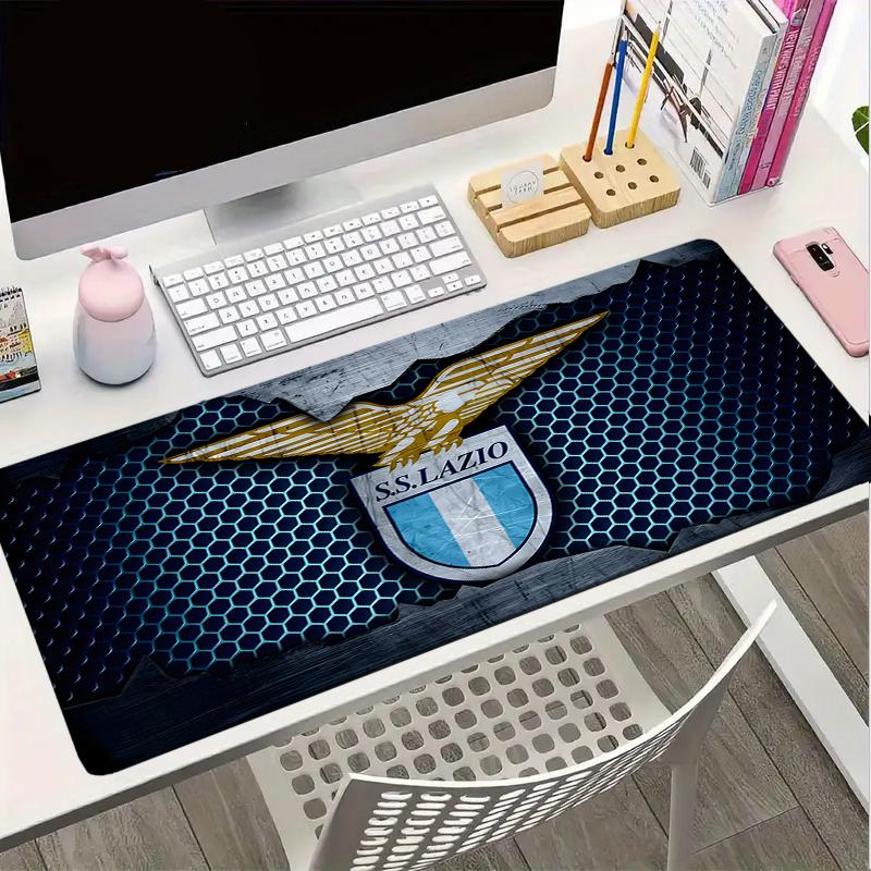 Lazio Football Club Emblem Mouse pad, Gaming Mouse Pad, keyboard pad, Desk Decor for computer notebook Fan Gift Birthday Gift