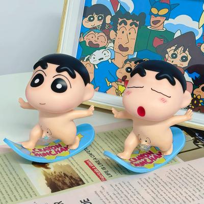 Crayon Shinchan Cartoon Anime Actionfigur Kawaii Schreibtischdekoration Modellpuppe Kreatives Sammlerspielzeug Mädchen Geburtstagsgeschenke