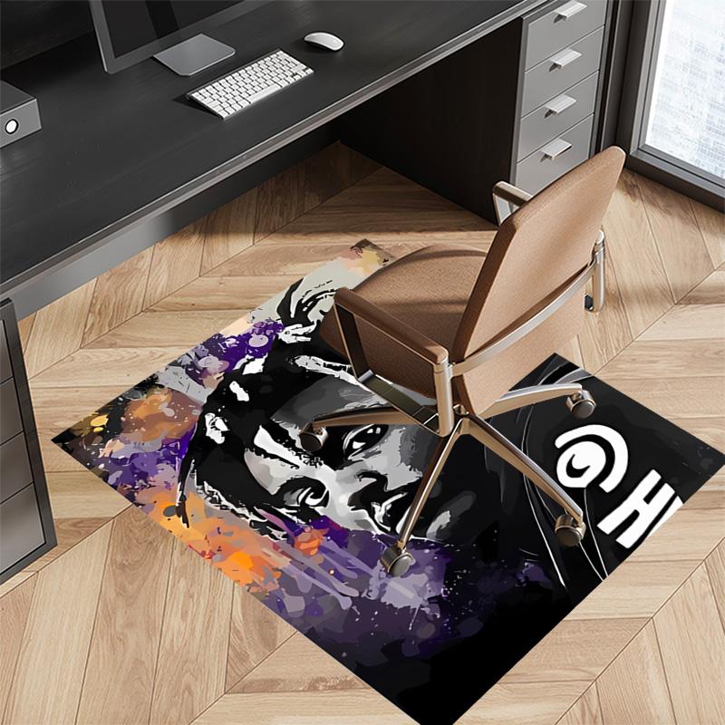 Juice WRLD1 Printed Absorbent Washable Carpet, Non-Slip Bathroom Mats, Kitchen Rugs, Yoga Mat,Living Room Entrance, Camping Picnic Rugs