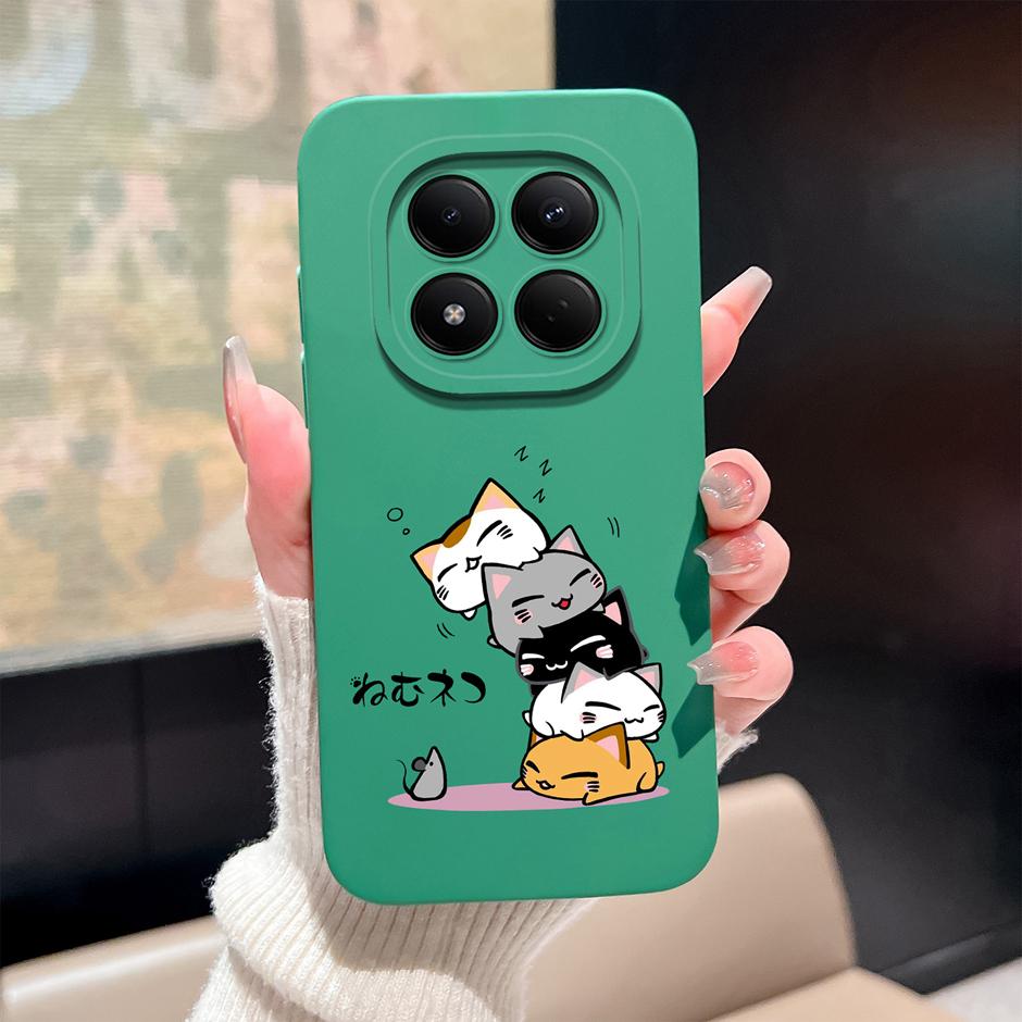 Hüllen Für Redmi Note 15 Pro Plus 4G 5G Cartoon Herz Weiches Silikon Schutzhülle Für RedmiNote15Pro Plus Kratzfest Fundas