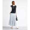 ROPE PICNIC emur Tulle Frill Knit, Women's, GDM24520, Off-White (15)
