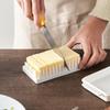 Küchen Buttertrenner Schneider Hobel mit Deckel Käse Aufbewahrungstablett Platte Verschlussbehälter - Praktische Butterdose zur Lebensmittelkonservierung