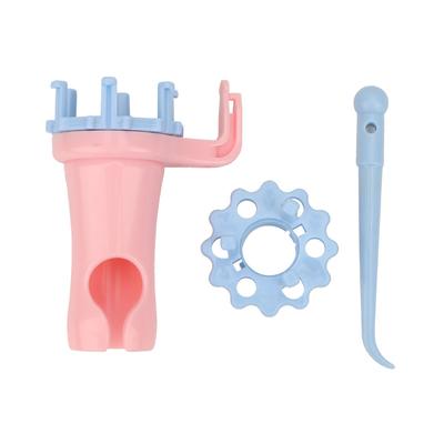 Örgü Halat Makinesi Çift Kafa Dokumacı İplik İğne Örgü DIY Dikiş El Sanatları Aracı