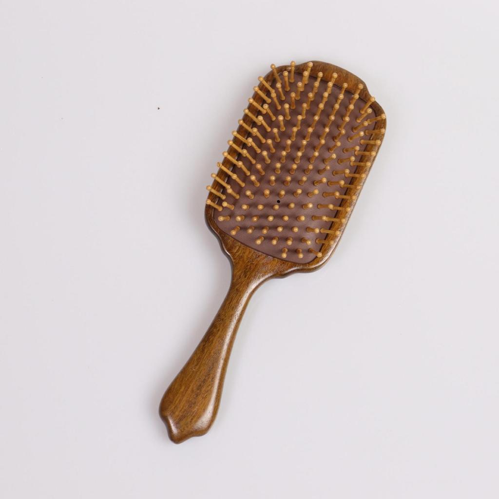 Sandalwood Air Cushion Comb Women's Home Shunfa Head Scalp Meridian Massage Comb Hair Therapy Unclogging Portable Airbag Comb