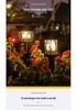 Waterproof Solar Lawn Light for Outdoor Villa Courtyard Decoration and Garden Landscape