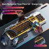 Set Tastiera Gaming Cablata, Mouse e Cuffie GX810 - Sensazione Meccanica, Metallo, Luminoso.