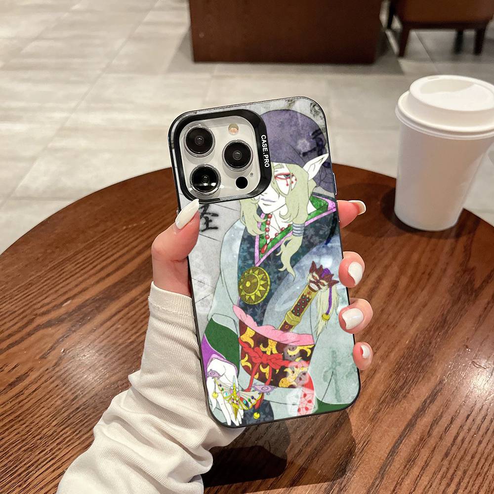 Mononoke Kusuriuri Anime Phone Case For IPhone 17 16 15 14 13 12 11 Pro MAX Matte Shockproof Back Anti Fall Matte Cover
