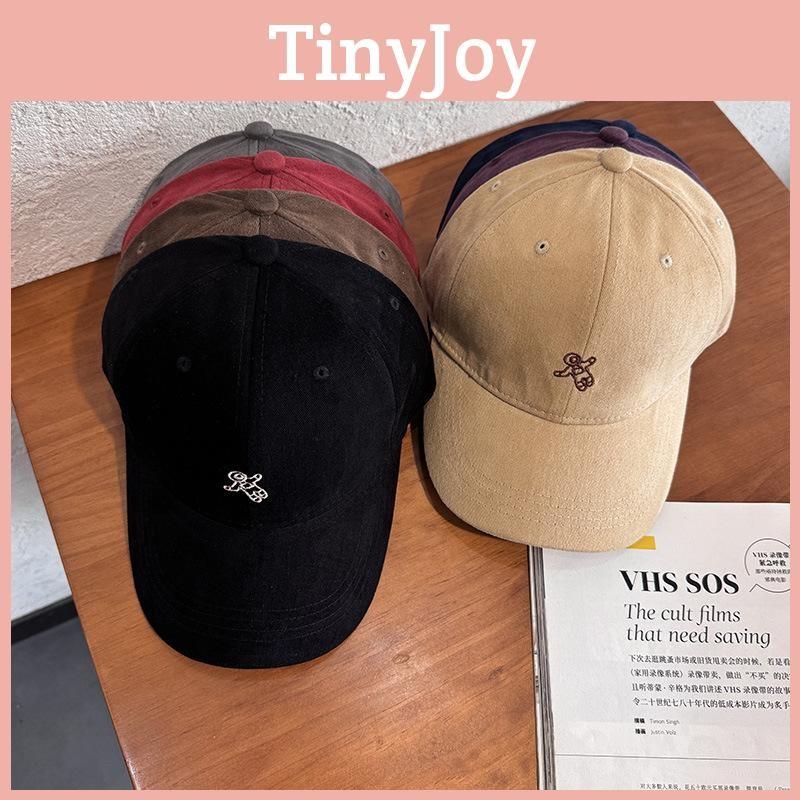 Twill Casual Cotton Embroidered Baseball Hat Sun Protection Cap With Brim Curved