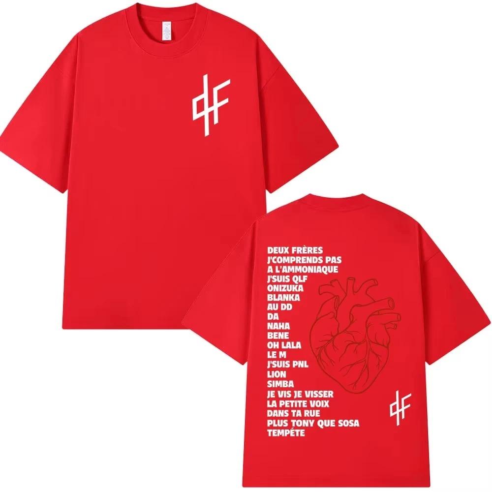 2026 Rapper PNL Le Monde Chico Album Grafik T-Shirt Unisex Damenmode Hip Hop Kurzarm T-Shirts Baumwolle Lässiges T-Shirt
