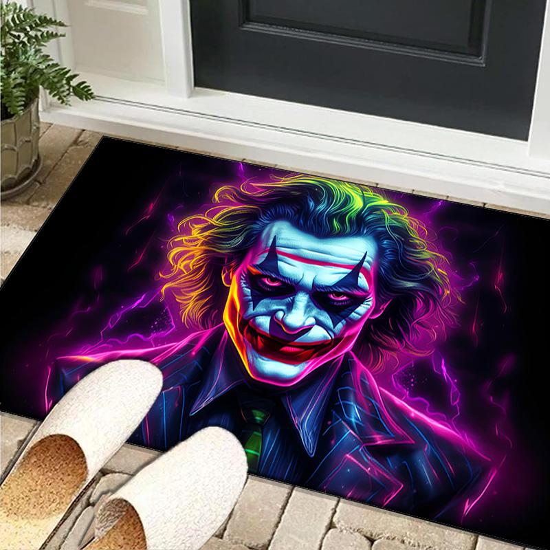 Clown Area Rug Suitable for Indoor And Outdoor,Carpets for Playroom, Homes, Offices, Living Rooms,Home Decor,Christmas Fan Gift