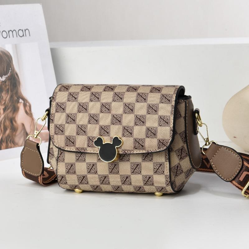 Fashion letter women's bag versatile bag trendy small bag shoulder bag texture messenger bag