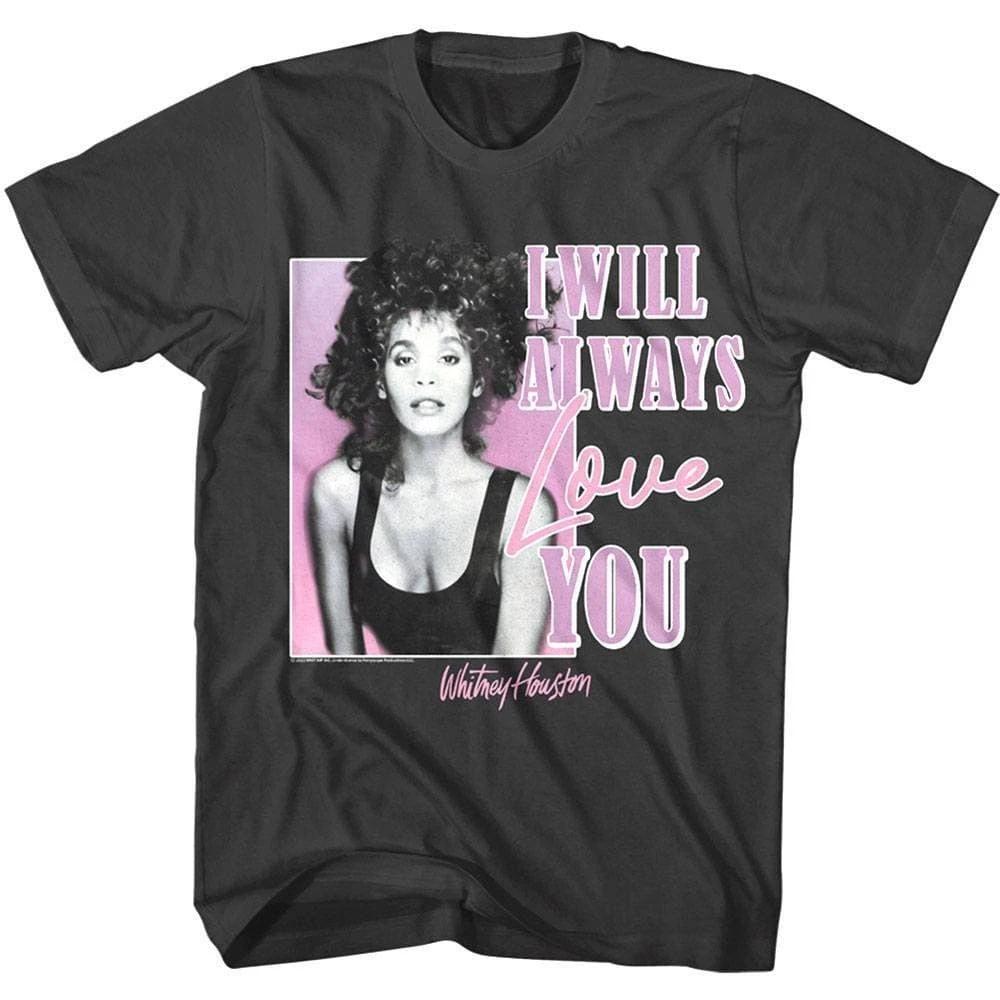 Whitney Houston I Will Always Love You Men s T Shirt S