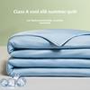 Cooling Silk Summer Blanket: Lightweight, Washable, and Perfect for Air Conditioning