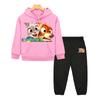Jungen Mädchen Kapuzen Sportanzüge Zootopia 2 Lässige Hoodies Fleece Sweatshirt Pullover+Hose y2k sudadera Kinder Boutique Kleidung
