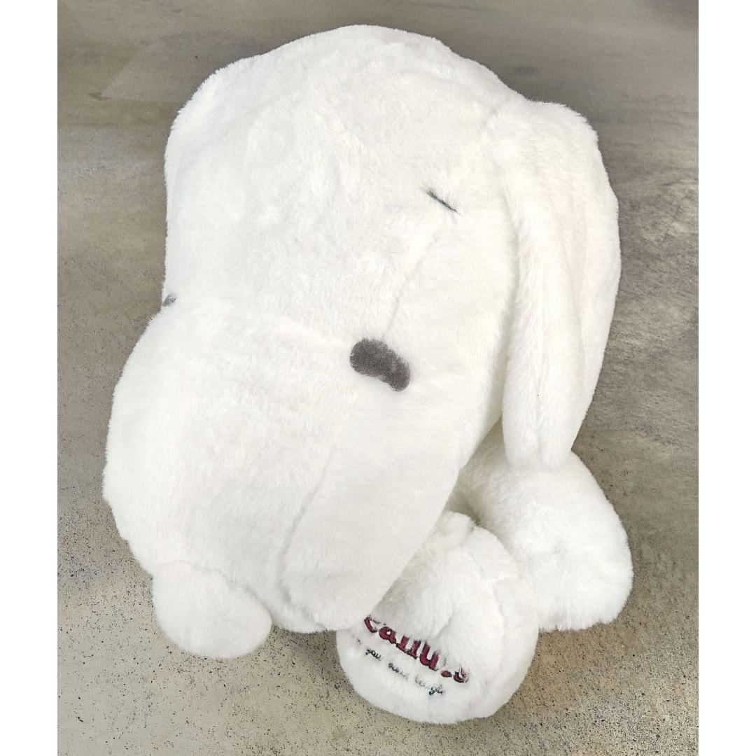 [New with tag] Snoopy Snow White Plush Large SNOOPY