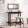 Vidaxl Console Table, Black, 110X40X80 Cm, Solid Pine Wood