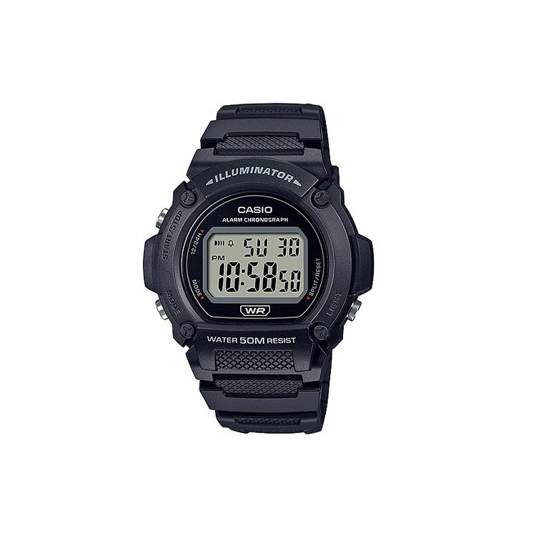 CASIO Men Black Watch W-219H-1A W-219H-1A Black Dial
