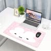 Miffy Print Mouse Pad, Anti‑Slip Desktop Keyboard Mat, for PC Laptop Gaming Working Daily Use, Cool Festival Surprise Gift