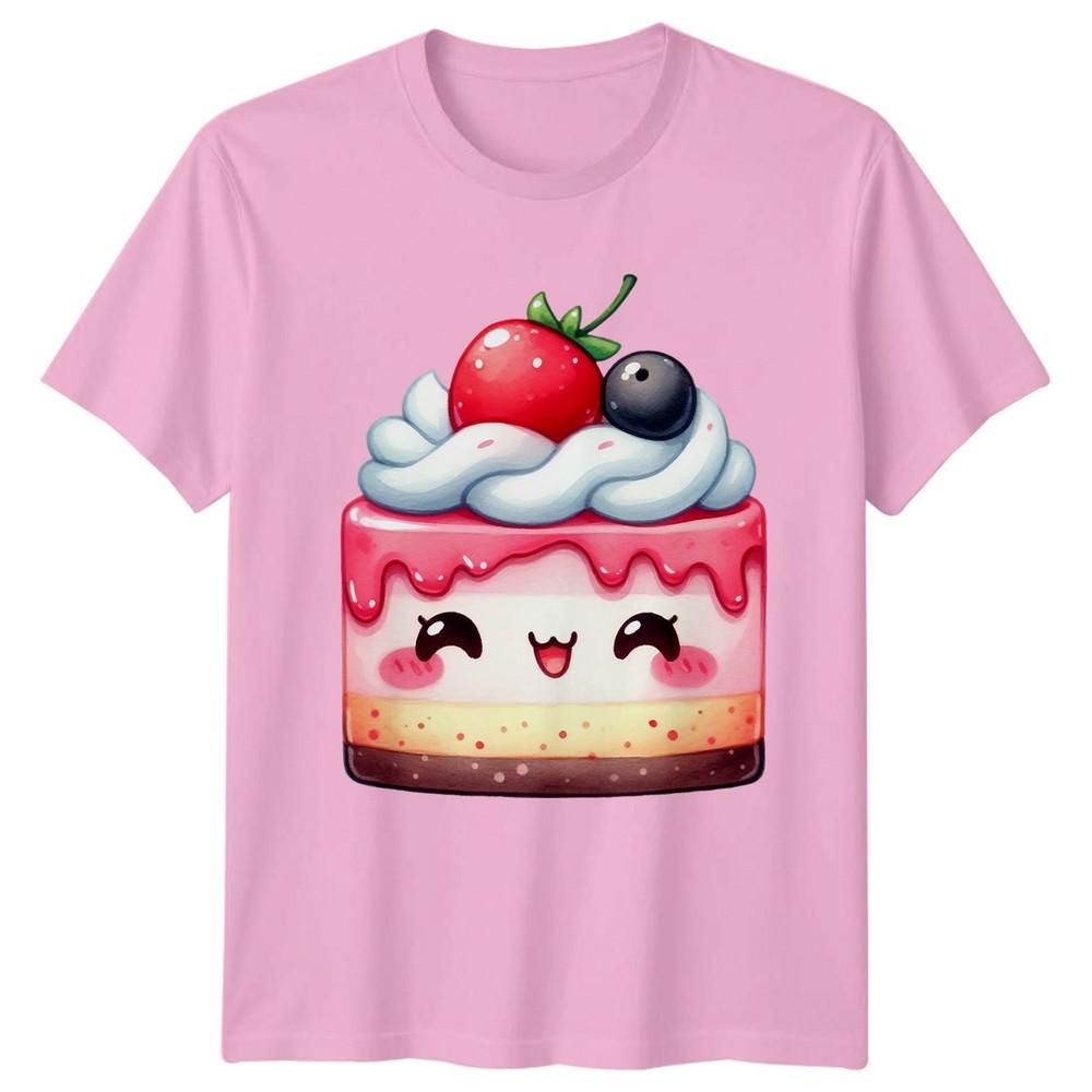 Deliciously Cute Kawaii Cake Sweet TShirt Bakery Pastry Dessert Food Birthday