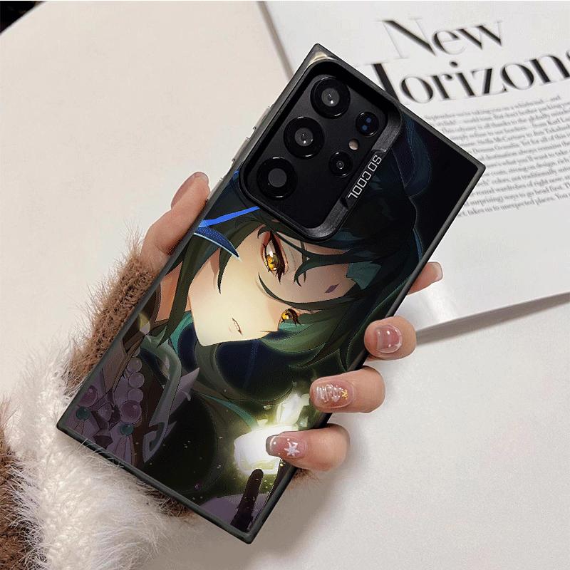 Genshin Impact Xiao Phone Case for Samsung Galaxy S24 S25 FE S26 Edge S23 Ultra S22 Plus S21 + Shockproof Cover Back Shell