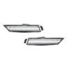 Clear LED Front Fender Side Marker Signal Light Amber For Chevrolet Camaro 10-15