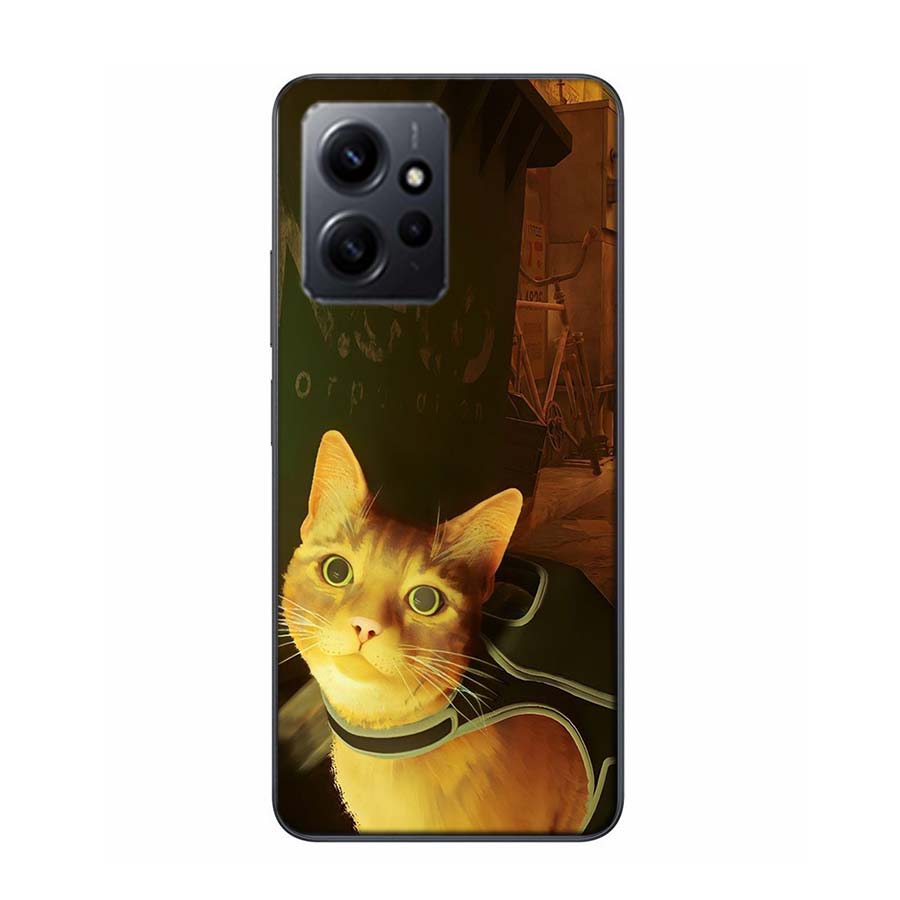 Game S-Stray Cat Phone Case For Redmi Note 14 15 Pro 5G 13 12 Pro Plus 11 11T 11E 11S 10 Pro 10S 9 9S Cover Cell Clear TPU Capa