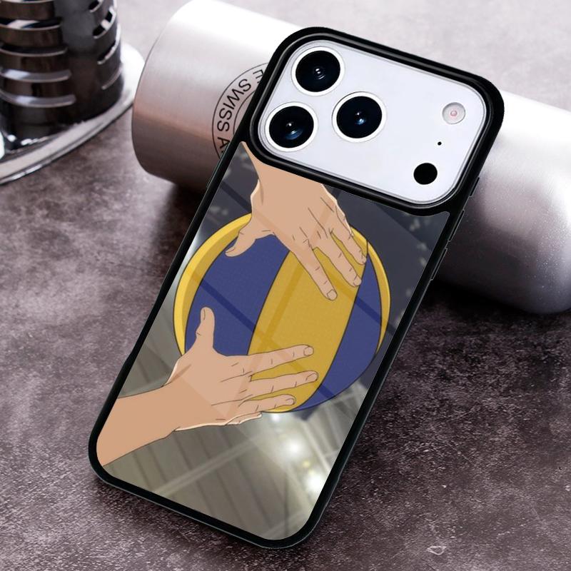Play Volleyball Ball Phone Case for iPhone 17 16 15 Pro Max Air 14 13 12 11 Plus Shockproof Capa Cover
