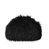 Portable Kiss Lock Clutch Bag Spicy Girl Fluffy Bag Retro Evening Bag  Mobile Phone Bag