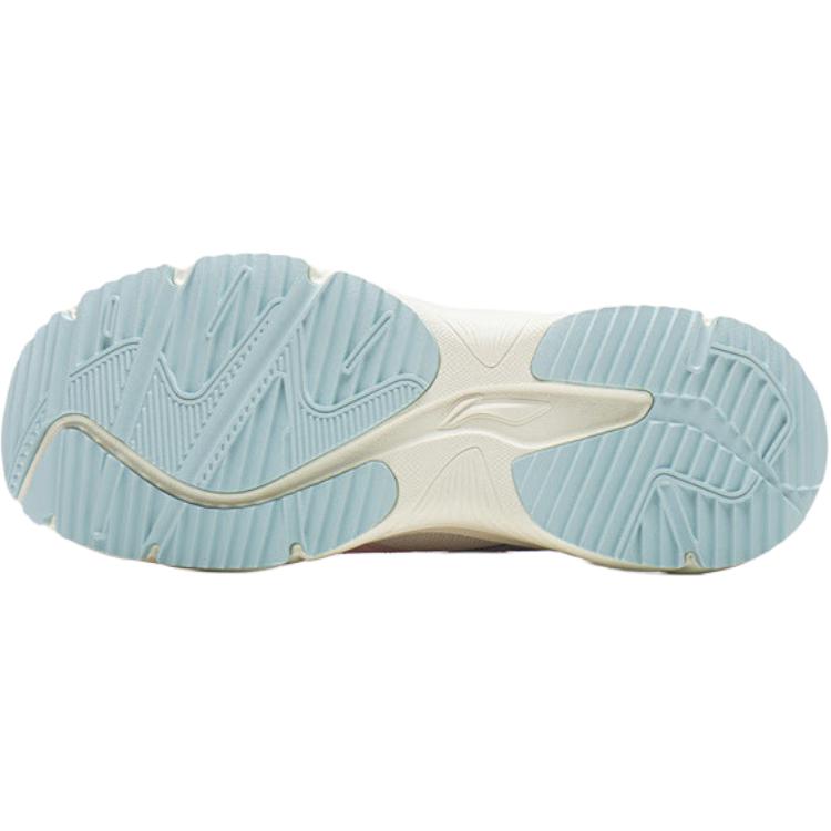 Li Ning Kids Comfortable Versatile Non-Slip Low-Top Casual Shoes Kids sneaker Off-White YKCU228-4
