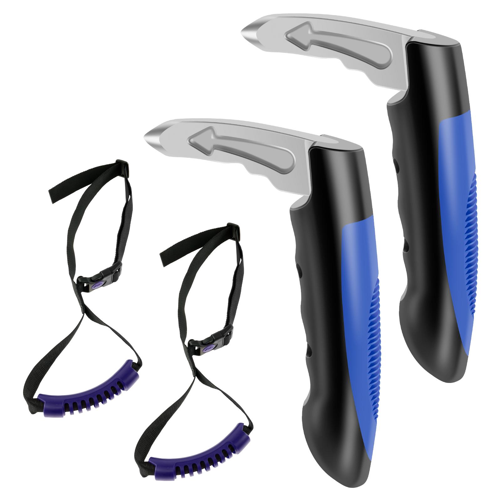 

4Pcs Car Door Assist Handle for Elderly Window Breaker 2In1 Multifunctional Car Handle Assist Lightweight Car Door Latch Handle синий