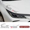 1Pcs Sport Design Car Front Head Light Eyebrow 3D Sticker Emblem For  Toyota TRD Camry RAV4 MGHJCF Land Corolla Levin Yaris Aygo Hilux