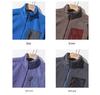 Bata Men's Breathable Soft Fleece Half-Zip Stand-Up Collar Jacket