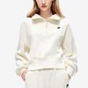 Fila Fusion Letter Logo Oversized Pullover Sweatshirt Women sweatshirts Milk-Beige T11W245206ABG