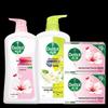 Dettol Moisturizing Shower Gel & Soap Set