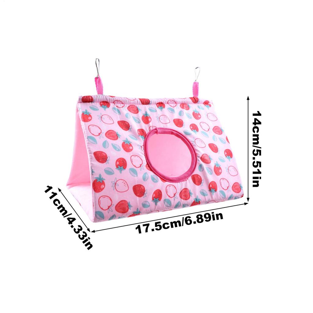 Bird Bed Cold Protection Hammock Conure House For Cage Accessories Winter Parakeet Parrot Conure Cockatiels Canary