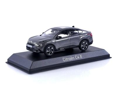 Norev C4 X 2023 Platinum Gray Finished Product 1/43 Citroën